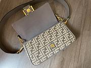 Fendi Gray Baguette 27cm Bag - 2