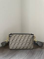 Fendi Gray Baguette 27cm Bag - 6