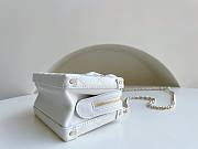 Chanel Vanity Case Calfskin White Bag - 2