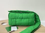 Bottega Veneta Cassette Intrecciato-nylongreen cross bag - 1