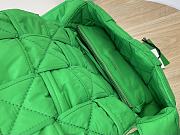 Bottega Veneta Cassette Intrecciato-nylongreen cross bag - 4