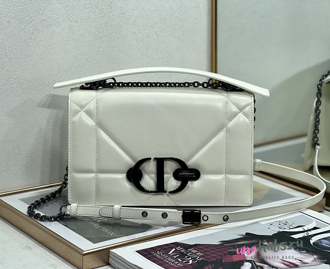 Dior Montaige white leather bag - 1