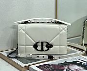 Dior Montaige white leather bag - 1