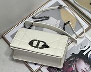 Dior Montaige white leather bag - 2