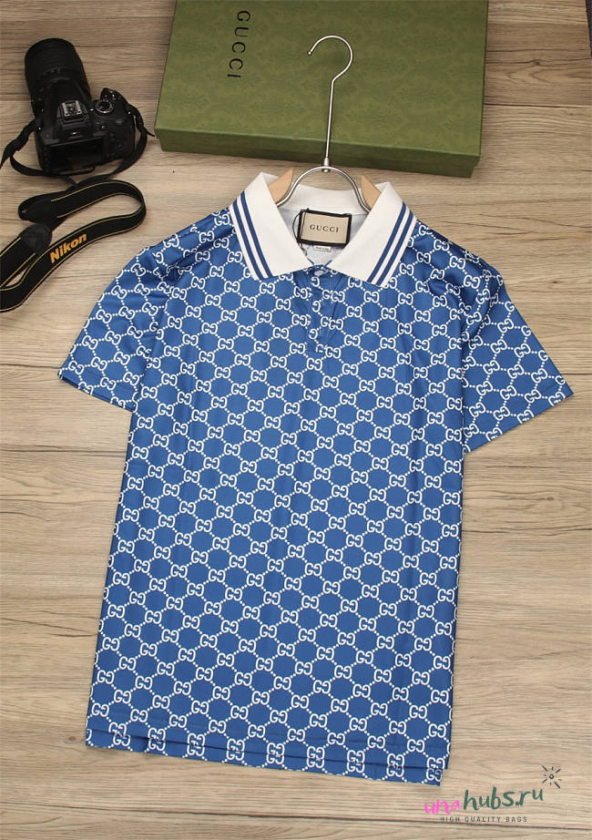 Gucci Polo Blue shirt - 1