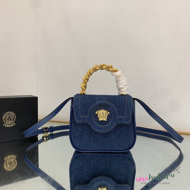 Versace La Medusa black/white mini bag - 1