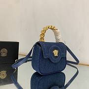 Versace La Medusa black/white mini bag - 6