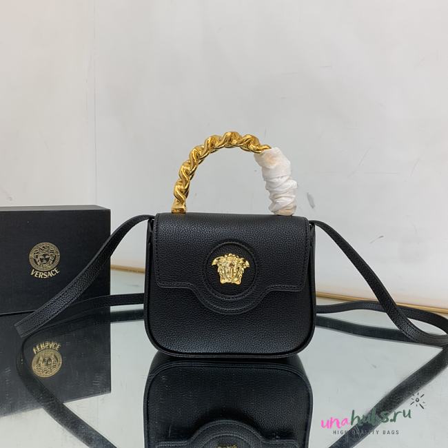 Versace La Medusa black mini bag - 1