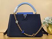 Louis Vuitton Capucines Blue MM M20708 - 1