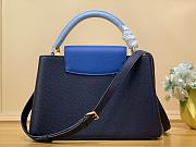 Louis Vuitton Capucines Blue MM M20708 - 4