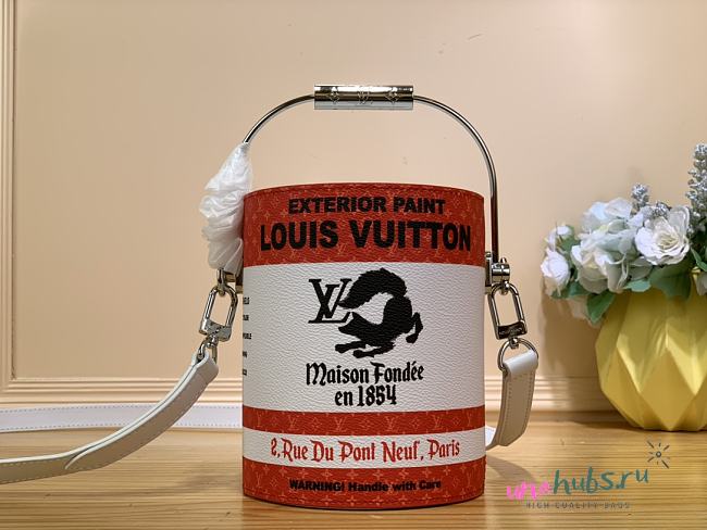 Louis Vuitton Paint Can Red Bag - 1