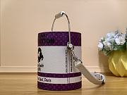 Louis Vuitton Paint Can Purple Bag - 4