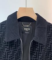 Fendi FF canvas coat - 2