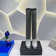 YSL  Rhinestones Boots - 5