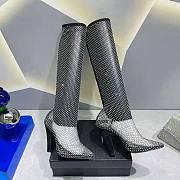 YSL  Rhinestones Boots - 3