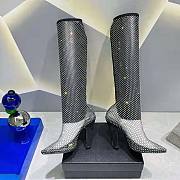 YSL  Rhinestones Boots - 2