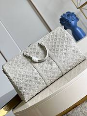 Louis Vuitton Keepall 50 White M20901 - 6