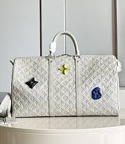 Louis Vuitton Keepall 50 White M20901 - 1