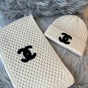 Chanel set gloves and scarf  - 1