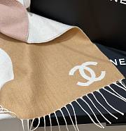 Chanel scarf yellow 200*70cm - 2