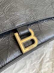 Balenciaga Crush Large Crinkled Leather Chain Shoulder Bag - 4