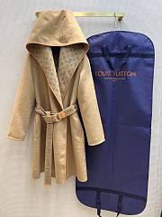 Louis Vuitton Wrap Coat in Beige - 1