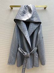 Louis Vuitton Wrap Coat in Gray - 2