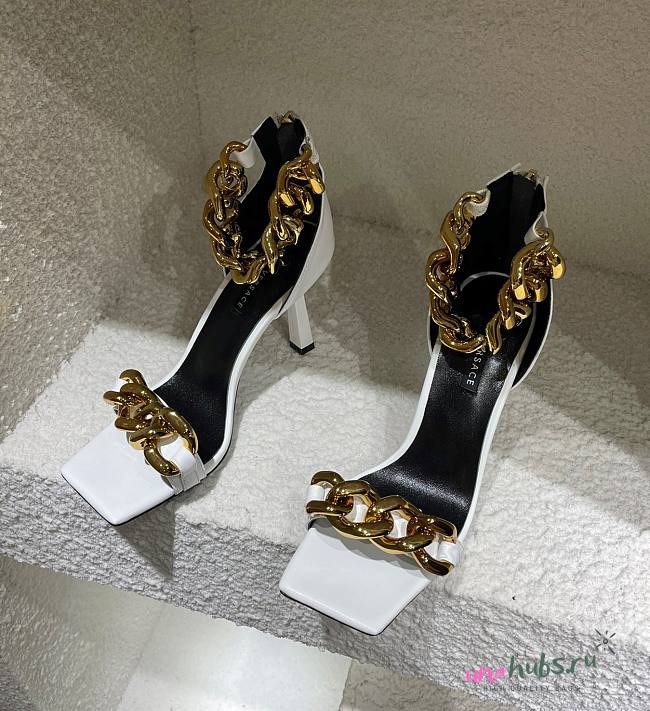 Versace Medusa Chain High Heels  - 1