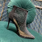 Christian Louboutin Black Constella 100 Crystal Boots - 4