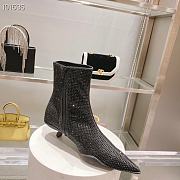 Prada black glitter boots - 3