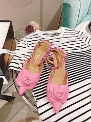 Chanel pink rose sandals - 6