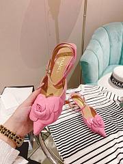 Chanel pink rose sandals - 5