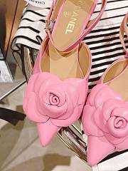 Chanel pink rose sandals - 4