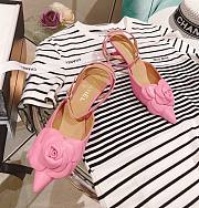 Chanel pink rose sandals - 2