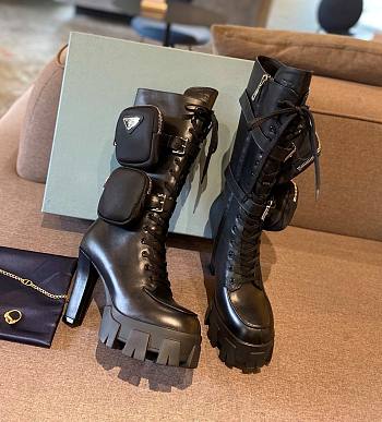 Prada high heeled boots