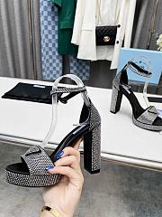 Prada crystals platform heels - 4