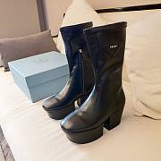 PRADA black tech boots - 3