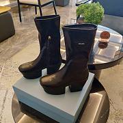 PRADA black tech boots - 5