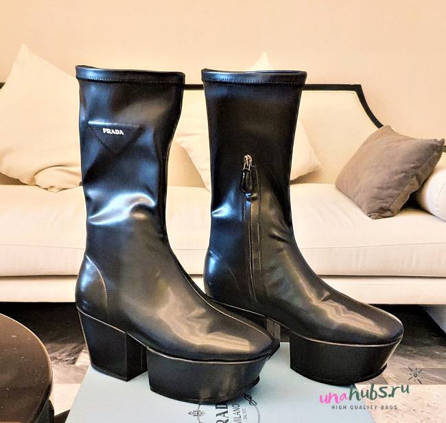 PRADA black tech boots - 1