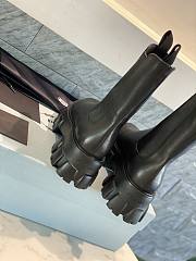 Prada Monolith brushed leather boots - 5