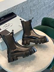 Prada Monolith brushed leather boots - 4