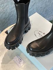 Prada Monolith brushed leather boots - 2