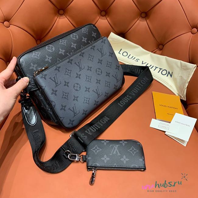 Louis Vuitton Trio Messenger Monogram Bag - 1