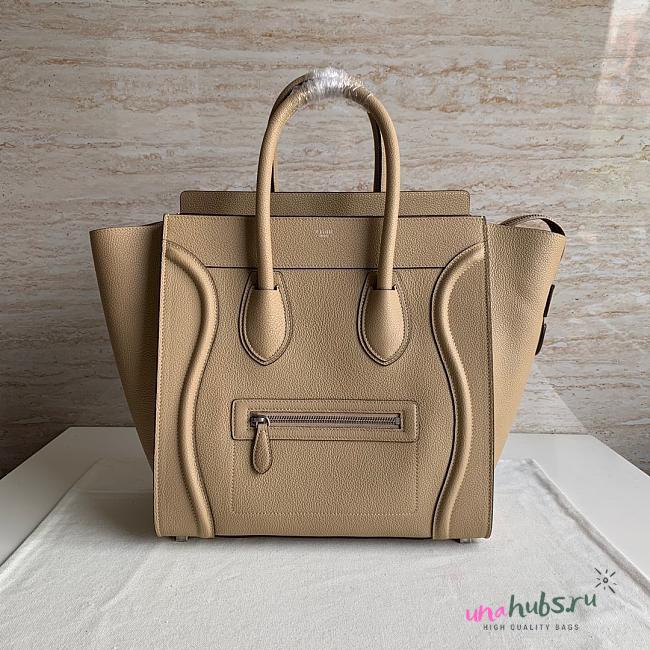 Celine micro luggage tan 30cm bag - 1