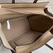 Celine micro luggage tan 30cm bag - 3