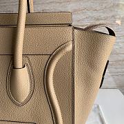 Celine micro luggage tan 30cm bag - 2