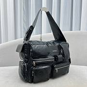 Balenciaga superbusy black leather bag - 6