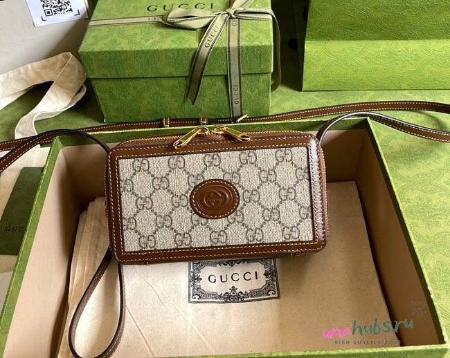 Gucci meo vintage mini cross-body bag - 1