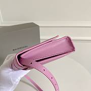 Balenciaga Hourglass Stretch Sling Pink Bag - 2