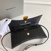 Balenciaga Hourglass Stretch Sling Black Bag - 6